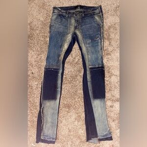 Men’s patchwork stackers